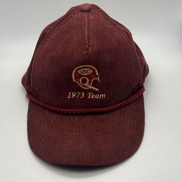 ‎USC vintage corduroy 1973 team hat - Picture 1 of 6